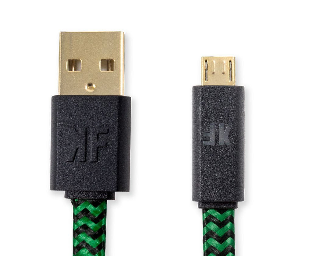 Gaming Cable Kontrol Freek 12ft Gaming Cable - Green - siopashop.ie