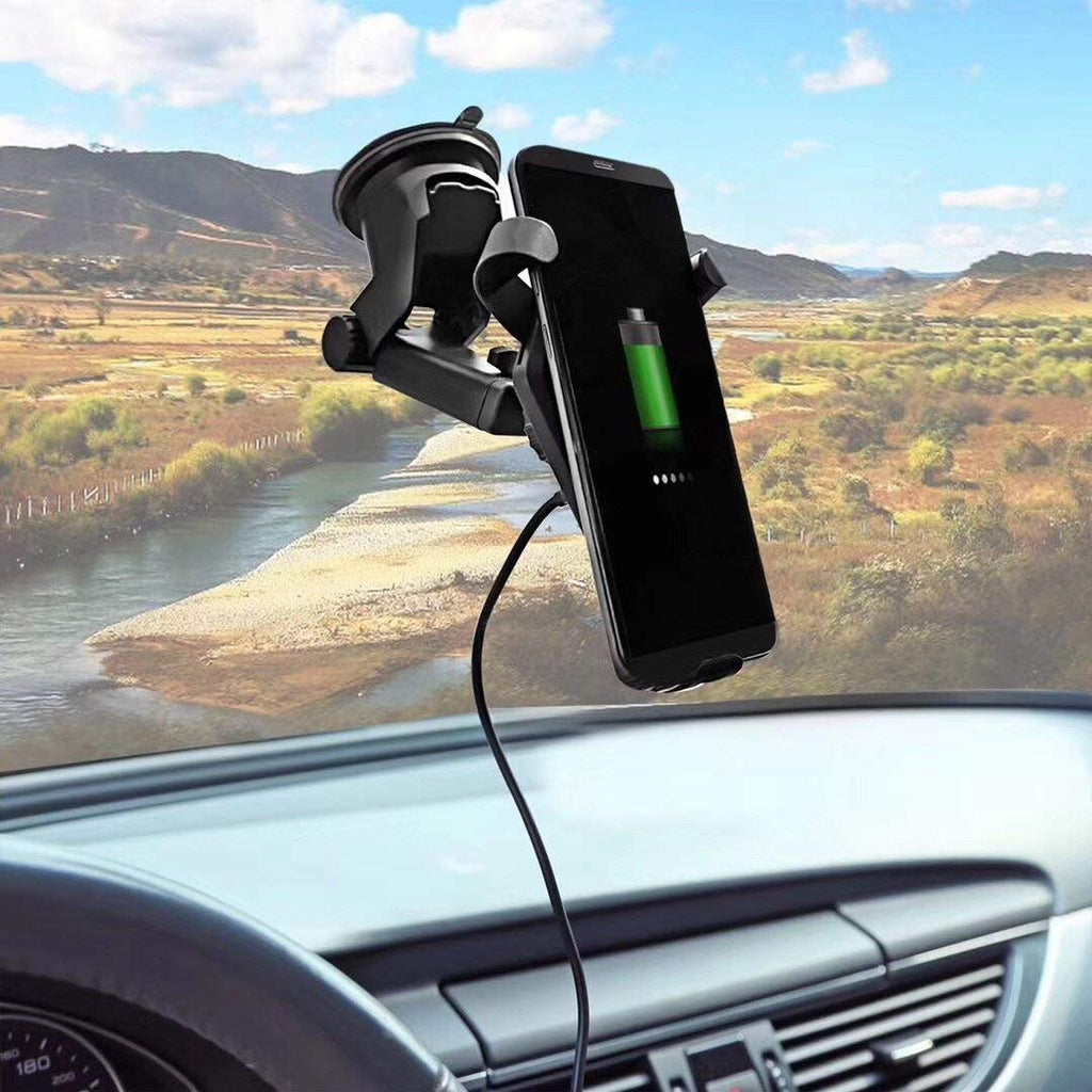 Car Charger/Holder Fast Wireless Charger for both Home and Car - siopashop.ie