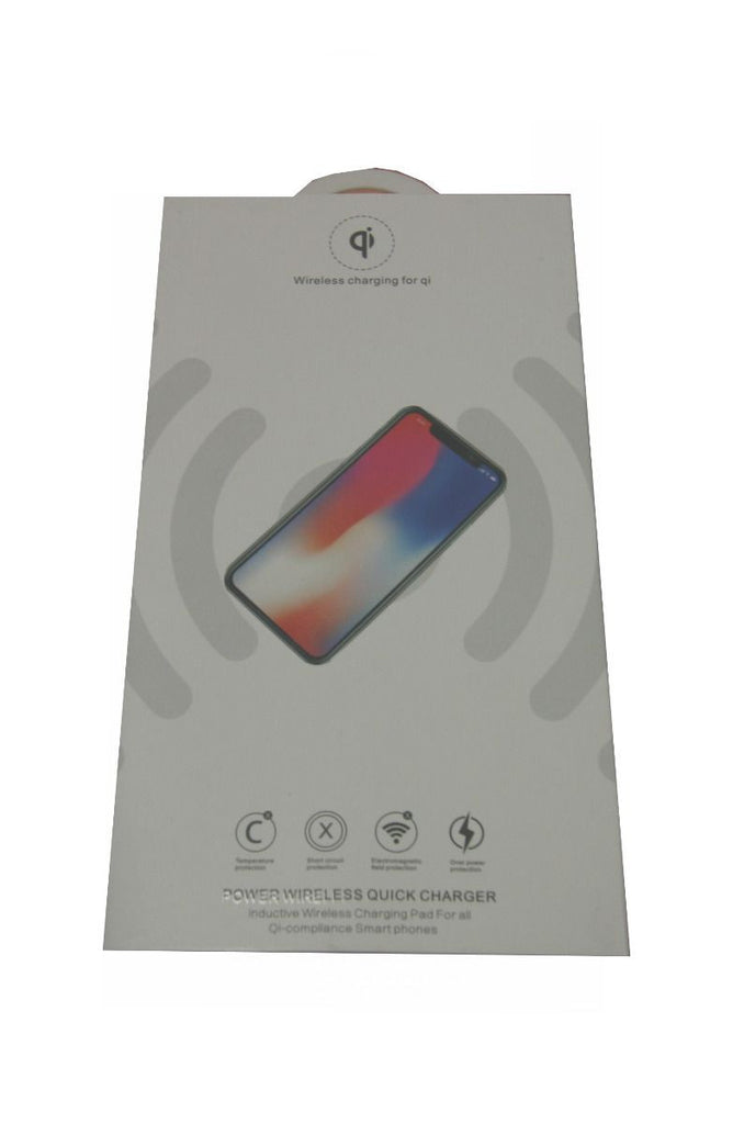Wireless Charger Wireless Charger for all Qi Smart Devices - Red - siopashop.ie