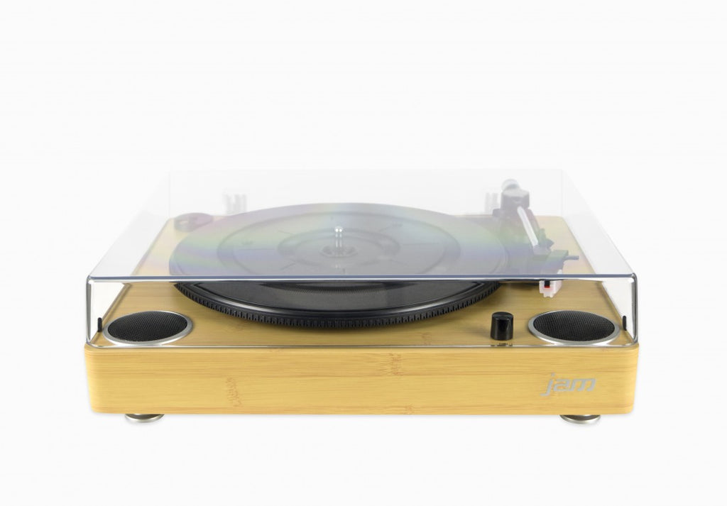 Jam Turntable Jam Sound All in One Turntable - Wood - siopashop.ie