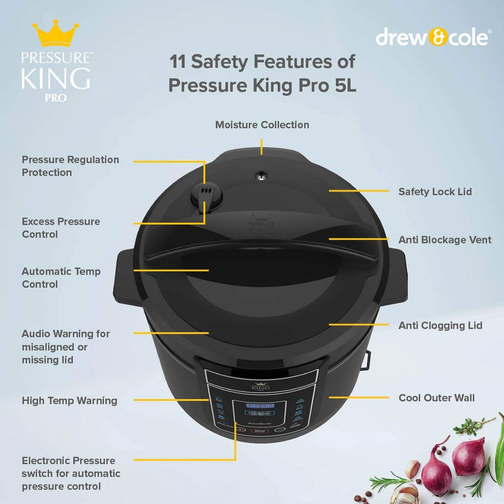Pressure King Pro Pressure King Pro 12 in 1 5L - Chrome. - siopashop.ie