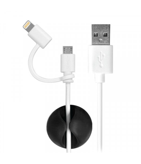 Wall Charger Port Designs 2 Port Mobile Device Charger - White - siopashop.ie