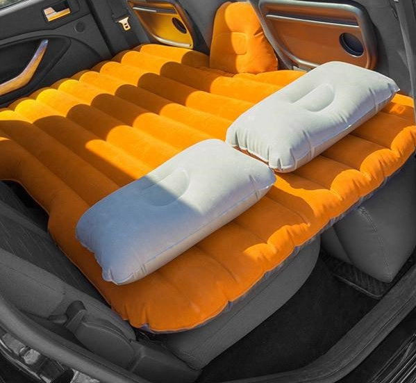 Car Air Bed Air Bed for Cars - Various Colours - siopashop.ie Orange