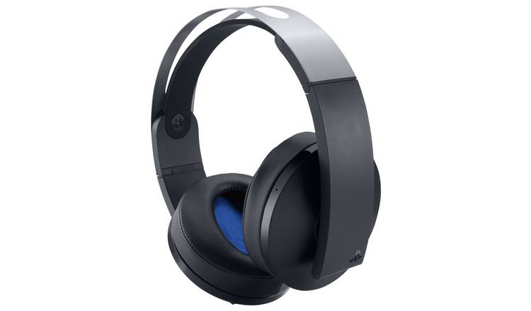 PS4 Headphones PS4 Sony Wireless Headset - Platinum - siopashop.ie