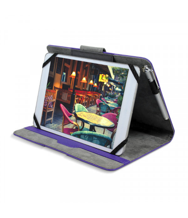 Tablet Case Port Designs PHOENIX UNIVERSAL 8.5" Folio - Purple - siopashop.ie