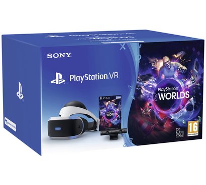 Ps4 VR Bundle PS4 VR Starter Pack With VR Worlds - siopashop.ie