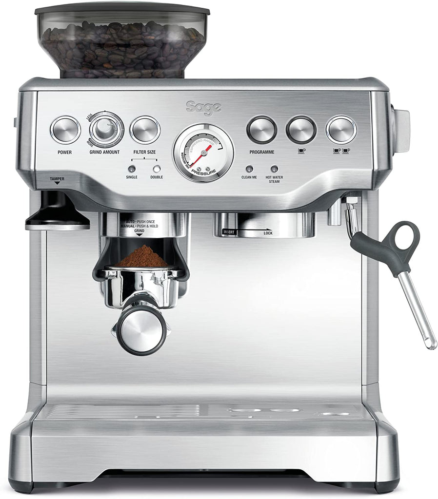 Coffee Maker Sage Barista Express Coffee Machine - siopashop.ie Stainless Steel