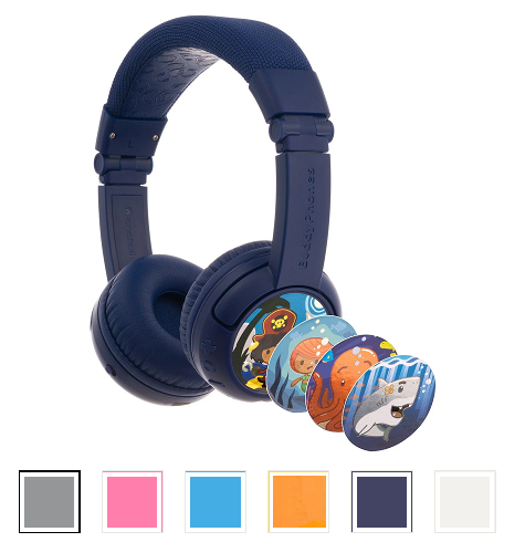 Kids Headphones Buddyphones Play Plus Kids Headphones - siopashop.ie Deep Blue