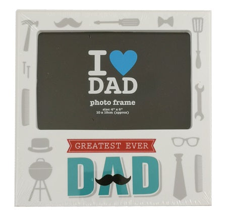 Dad Photo Frame Greatest Ever Dad Photo Frame - siopashop.ie