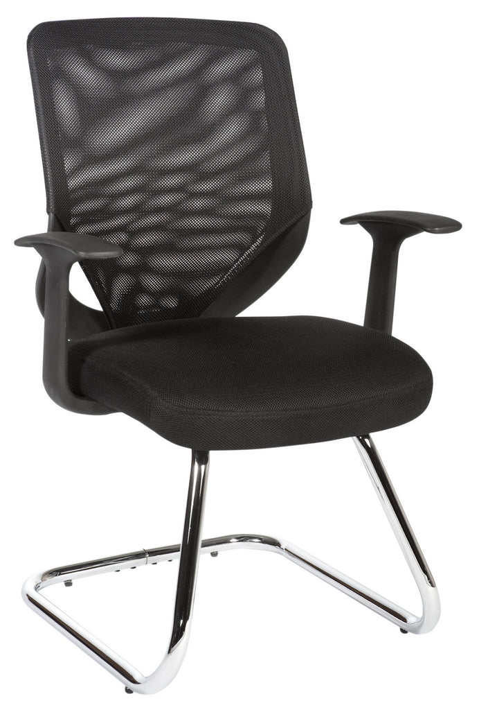 Visitor Chair Nova Mesh Visitor Office Chair - Black - siopashop.ie