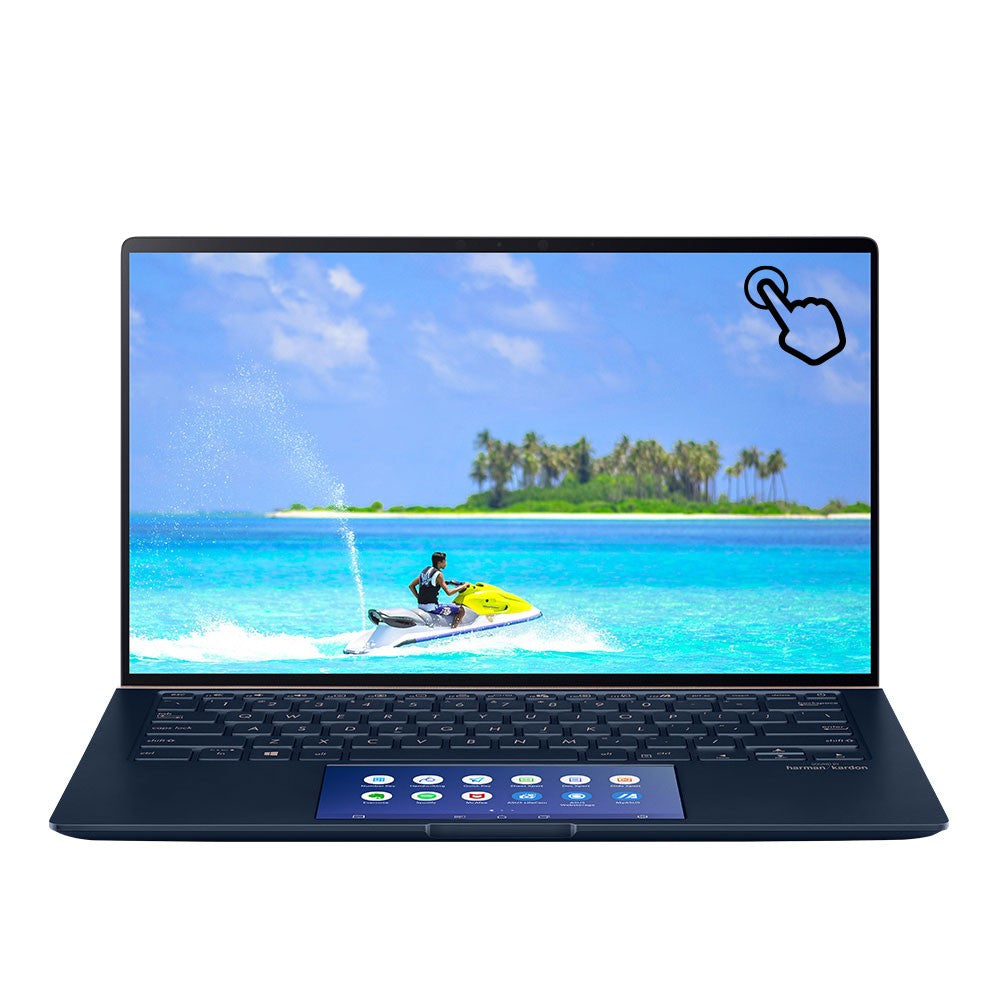 Asus Zenbook ASUS ZenBook 14" Touchscreen Full HD Display Laptop - Blue - siopashop.ie
