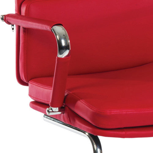 Visitor Chair Deco Visitor Office Chair - Red - siopashop.ie