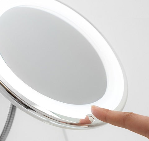 Flexible Mirror Magnifying Flexible Mirror with Suction Cup - siopashop.ie