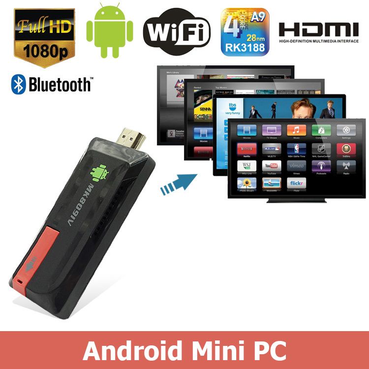 Android Mini TV Stick Android Mini PC - HDMI Dongle - siopashop.ie