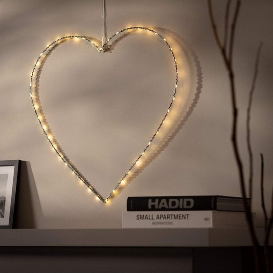 Heart LED Lights LED String Lights - Heart - siopashop.ie