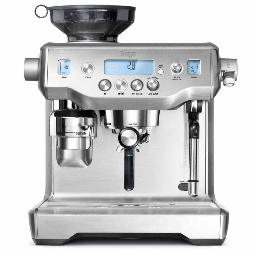 Coffee Maker Sage Oracle Coffee Machine - siopashop.ie Stainless Steel
