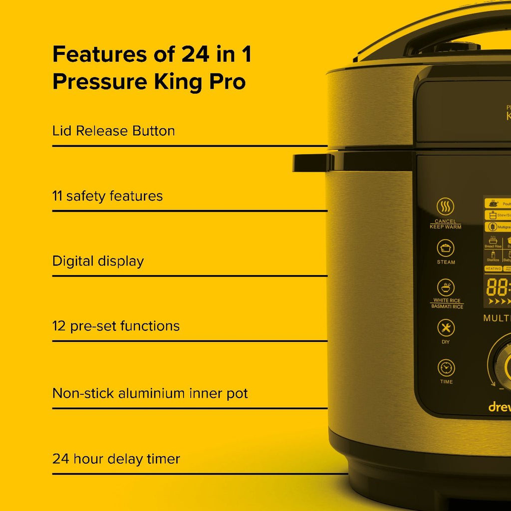Pressure King Pro Pressure King Pro 24 In 1 6L - siopashop.ie