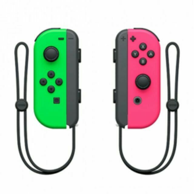 Nintendo Switch Controller Nintendo Switch JoyCon Controllers - Neon Green/Neon Pink. - siopashop.ie