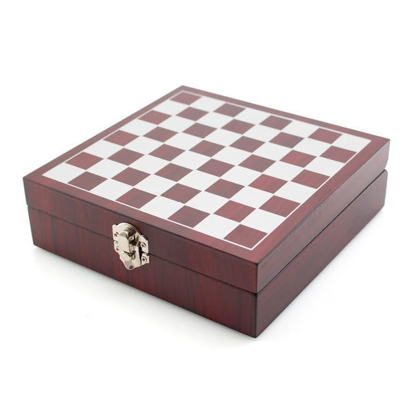 Chess and Wine Set Chess and Wine Accessory Set - siopashop.ie